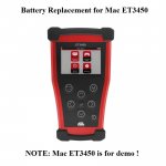 Battery Replacement for MAC ET3450 TPMS Tool